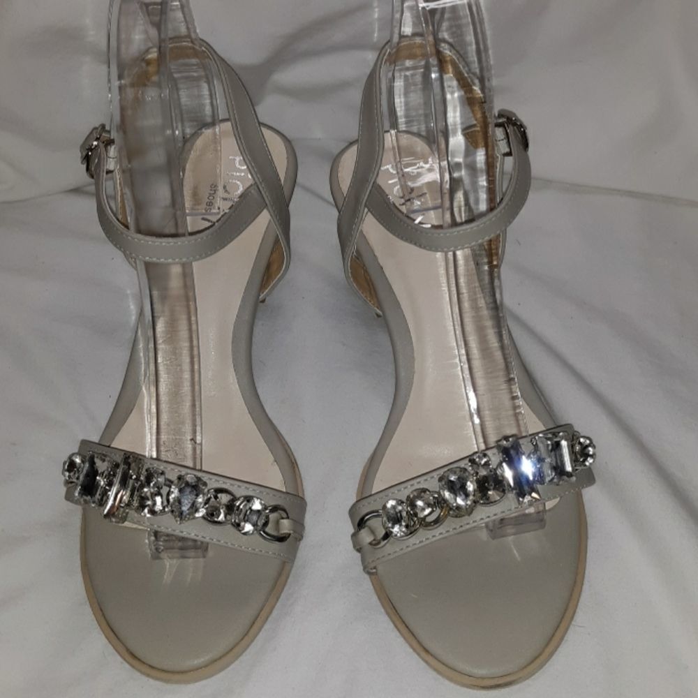 Pichy Large Diamond Kitten Heels From Thailand‎ 40